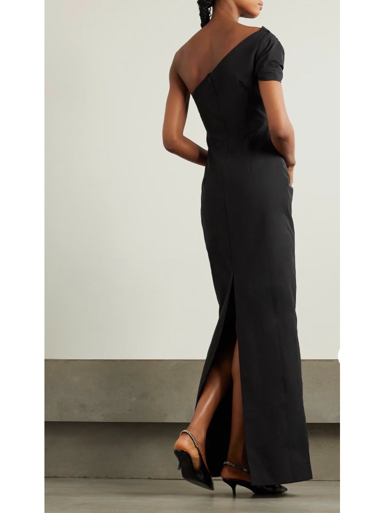Nwt 16arlington 'Reatta' One Shoulder Gathered Waist Gown Sz Us 8 Uk 12 ($1580) — image 2 of 8
